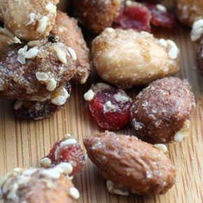 Sahale Snacks’ Almonds with Cranberries, Honey + Sea Salt
